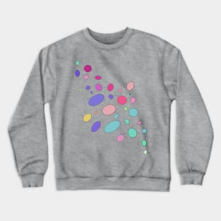 ABSTRACT COLOURS TOP LEFT TO BOTTOM RIGHT Crewneck Sweatshirt